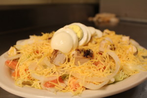 House Salad with Grilled chicken